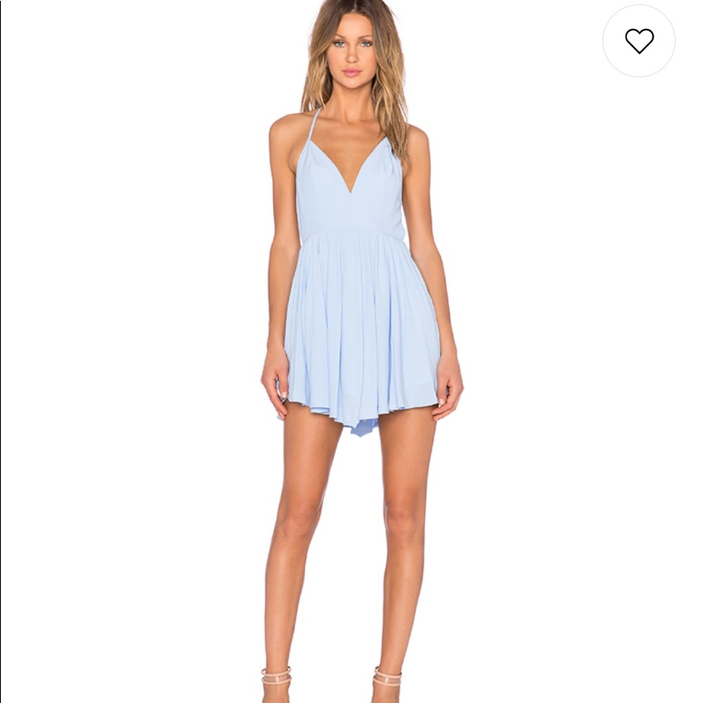 NBD Revolve Get Out Dress in Pale Blue